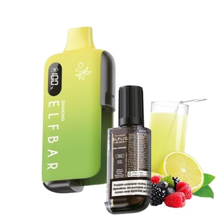 SHAKING Device EB6000 + Flacone PINK LEMONADE 20mg - 6000 Puff - Elf Bar