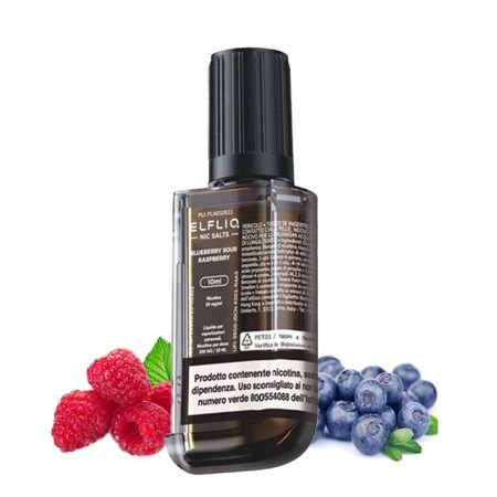 BLUEBERRY SOUR RASPBERRY 20mg - Flacone 10ml Elfliq EB6000 - Elf Bar