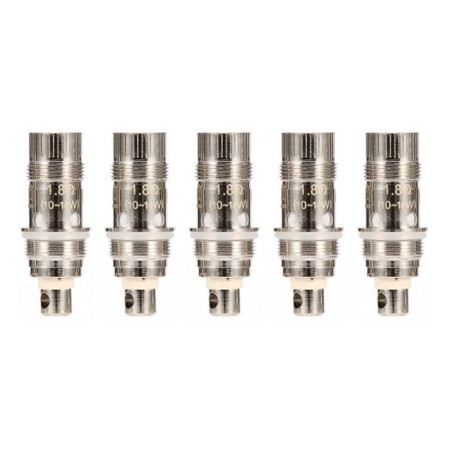 Testine Coil di Ricambio Nautilus BVC e MESH Coil da 0,3ohm 0,4ohm 0,7ohm 1,1hom 1,6ohm 1,8 Ohm - 5 Pezzi - Aspire